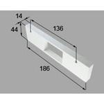 ドアチェック座板 新日軽(LIXIL)