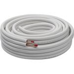 エアコン工事用被覆銅管(ペア配管20m巻き) 星朋商工 ペアコイル 【通販