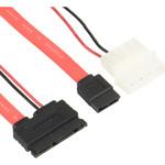 MSATA-SATA1 SATAケーブル microSATA→SATA+電源 変換名人