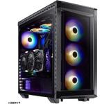 4面強化ガラス ARGBファン4基搭載 ミドルタワーPCケース XPG Battle