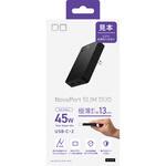 NovaPort SLIM DUO 45W ブラック CIO