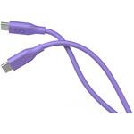 CIO シリコンケーブルN2 CtoC 240W 0.5m パープル CIO