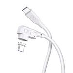 CIO-SLLMG-CC05-WH CIO L字 CtoC 0.5m マグネットシリコンケーブル ホワイト CIO