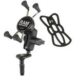 RAM-B-176-A-UN7U Xグリップ(S)&フォークステムベースセット(ショートアーム) 内径Φ12-38mm対応 1インチボール ラムマウント