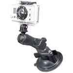 RAP-B-166-GOP1 GoProマウント&ツイストロックサクションベースセット(標準アーム/プラ) 吸盤径83.8mm 1インチボール ラムマウント