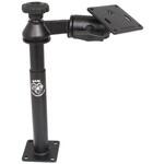 RAM-VP-SW2-89-2461 VESAプレート&203+228mmテレポールセット(シングルピボット/スイングアーム) 75x75mm 1.5インチボール ラムマウント