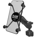 RAM-B-408-75-1-UN10U Xグリップ(M)&バーマウントベース(M)セット(標準アーム) Φ19.05-25.4mm対応 1インチボール ラムマウント