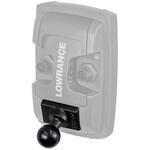 RAM-B-202U-LO11 ボールアダプター Lowrance ELITE4&MARK4用 1インチボール ラムマウント