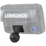 RAM-202U-LO11 ボールアダプター Lowrance ELITE5&7用 1.5インチボール ラムマウント