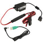 GDS-CHARGE-M55-V7B1U コンバーター付GDS専用L字DCケーブル (DC10-30V→DC5-9V) ラムマウント