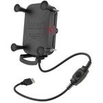 RAM-HOL-UN12WB-1 防水ワイヤレス充電Xグリップ テザー付(最大15W出力) 1インチボール ラムマウント
