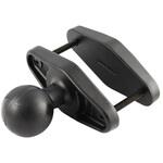 RAM-D-247U-4-IN1 スクエアクランプベース(強化ボルト入) -101.6mm対応 2.25インチボール ラムマウント