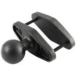 RAM-D-247U-4 スクエアクランプベース -101.6mm対応 2.25インチボール ラムマウント