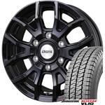 【ハイエース200系】 スタッドレスタイヤ BRIDGESTONE(ブリヂストン) BLIZZAK VL10 195/80R15 107/105N LT + アルミホイール4本set BRIDGESTONE(ブリヂストン) 【ハイエース200系】 スタッドレスタイヤ BRIDGESTONE(ブリヂストン) BLIZZAK VL10 195/80R15 107/105N LT + アルミホイール4本set BRIDGESTONE(ブリヂストン)