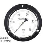 AE15-243 普通形圧力計(Φ100)埋込形D枠(取付穴)耐振用 AE15-243シリーズ 長野計器