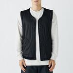 フライウォーム リバーシブルスナップベスト おたふく手袋