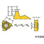 コロスレッド266 ねじ切り加工用チップ(330)1セット(10個入) 266RL27シリーズ サンドビック