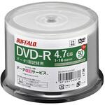 RO-DR47D-055PWZ 光学メディア DVD-R PCデータ用 4.7GB 法人チャネル向け RO-DR47Dシリーズ BUFFALO(バッファロー)