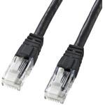 EA764BB-234A LANケーブル(CAT6/つめ折れ防止/ブラック) EA764BBシリーズ エスコ