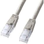 LANケーブル(CAT6/つめ折れ防止/ライトグレー) EA764BBシリーズ エスコ