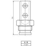 螺旋端子 片側上 大阪避雷針工業(OHK)