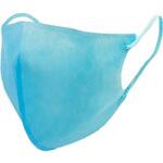 混入対策立体Eマスク 2PLY 耳掛けタイプ ブルー リーブル