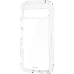 Xperia 10 VII (SO-52F) ケース ハーフクリア ハイブリッド 衝撃吸収 ストラップホール付 ストラップホールシート付 エレコム