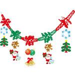キラキラサンタガーランド アルファ[販促]