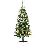 180cmゴールドクリスマスツリーセット アルファ[販促]