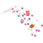 イラスト餅花5本シダレ アルファ[販促]