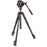 MVK500190XV MVH500AHビデオ雲台+レベリング付きアルミ三脚 Manfrotto