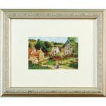 Vインチ額(窓寸:ポスト判) 万丈 フォトフレーム/写真立て 【通販