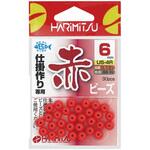 US-4R 赤ビーズ ハリミツ