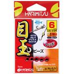 US-33R 目玉ビーズ レッド ハリミツ