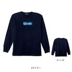 GM3811 ロングスリーブTシャツ(ボックスロゴ) #ネイビー がまかつ Gamakatsu
