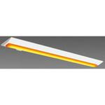 LEDライトユニット形ベースライト40形 直付形 逆富士タイプ 230幅 人感センサ付器具 三菱電機
