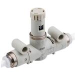 DSC-S1-06-H66 ダイヤル付スピードコントローラ インラインタイプ DSC-Sシリーズ CKD