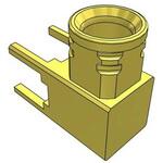 HDBNC-NUT-001-N 75 Ohm High-Density BNC Jack Through-ho SAMTEC