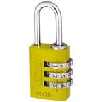 Abus 安全用南京錠 パドロック アルミ、スチール 黄 ABUS