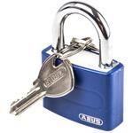 T65AL/40 Blue KA6404 Abus 安全用南京錠 パドロック アルミ、スチール 青 ABUS