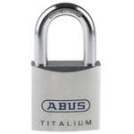 Abus 耐候性南京錠 パドロック タイタリウム グレイ ABUS