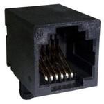 RJE0166001 RJ11コネクタ オス RJ11コネクタ ケーブルマウント Cat3 1セット 48個入 AMPHENOL