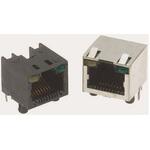 RJ45 モジュラーコネクタ メス RJ45コネクタ スルーホール AMPHENOL
