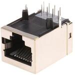 RJ45ソケット メス スルーホール Cat5 1袋 5個入 TE CONNECTIVITY