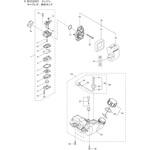 264709 BCG200C エンジン キャブレタ、燃料タンク部品 クリーナカバー
