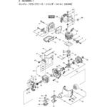 265067 BC300RS-1 エンジン クランクケース、シリンダ、コイル部品