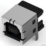 292317-4 USBコネクタ B タイプ メス PCBマウント 1袋 5個入 TE CONNECTIVITY