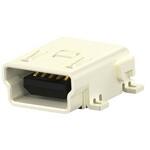 1734035-1 USBコネクタ Mini B タイプ メス 表面実装 1袋 5個入 TE CONNECTIVITY