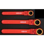 絶縁首振りラチェットセット(3本入り) フィスコインターナショナル