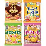 [冷蔵]ブルボン トーストスプレッド シート 生チョコ メロンパン 焼き芋 フレンチトースト風 各1個 ブルボン